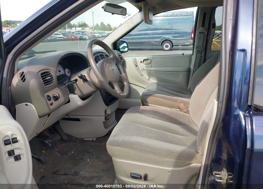 2005 DODGE CARAVAN SXT VIN: 1D4GP45R55B219267
