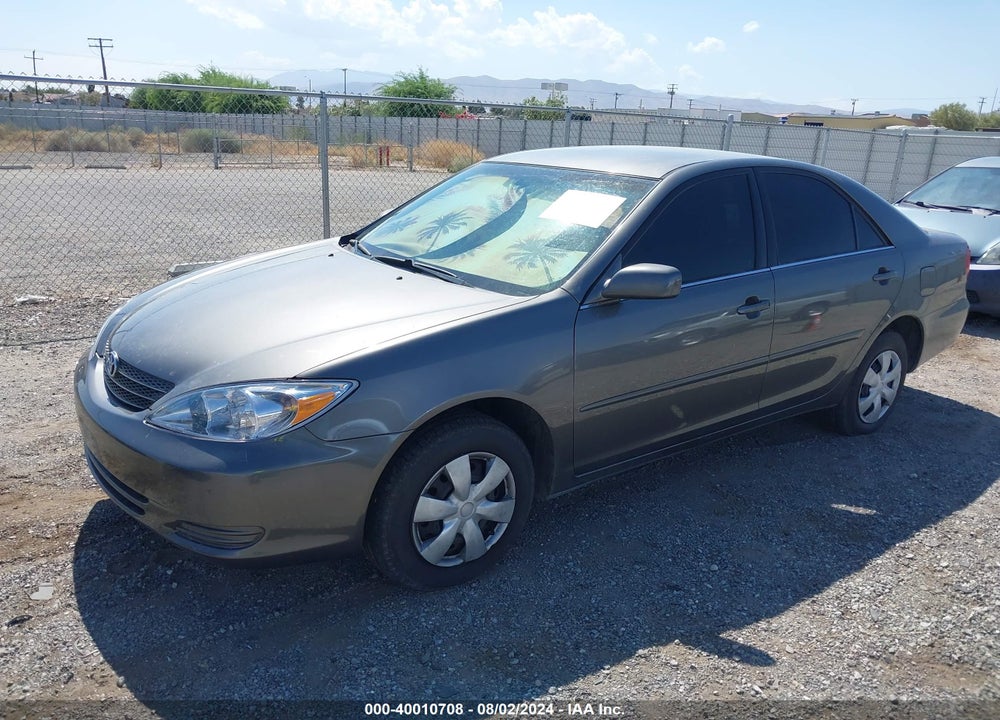 2004 TOYOTA CAMRY LE VIN: 4T1BE32K34U820450