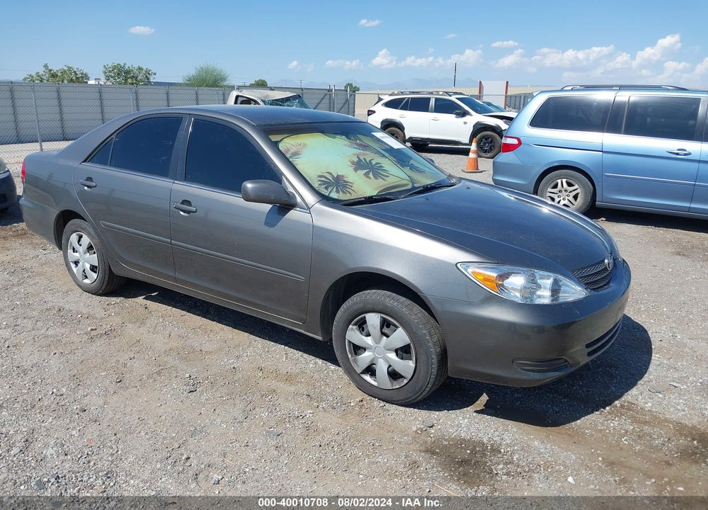 2004 TOYOTA CAMRY LE VIN: 4T1BE32K34U820450