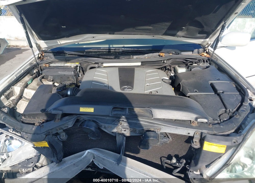 2002 LEXUS LS 430 VIN: JTHBN30F620084407