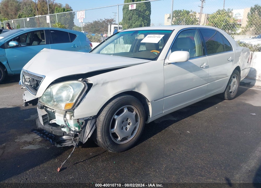 2002 LEXUS LS 430 VIN: JTHBN30F620084407