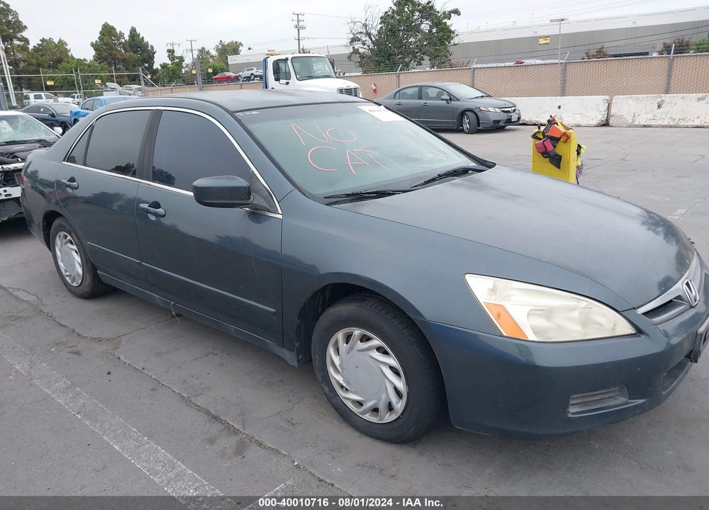 2007 HONDA ACCORD 2.4 LX VIN: JHMCM564X7C025567