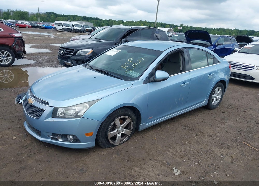 2012 CHEVROLET CRUZE 1LT VIN: 1G1PF5SC4C7134158