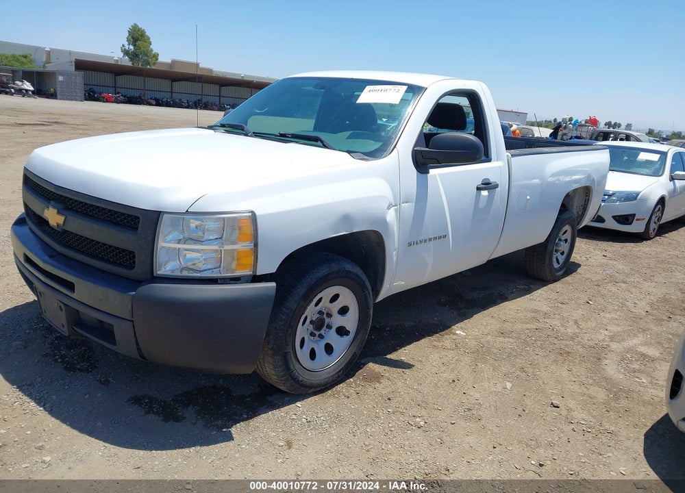 2013 CHEVROLET SILVERADO 1500 WORK TRUCK VIN: 1GCNCPEA7DZ103974