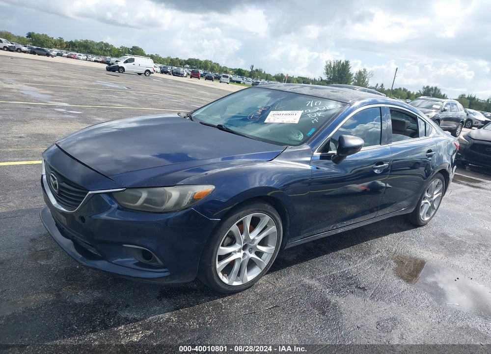 2015 MAZDA 6 I TOURING VIN: JM1GJ1V58F1221323
