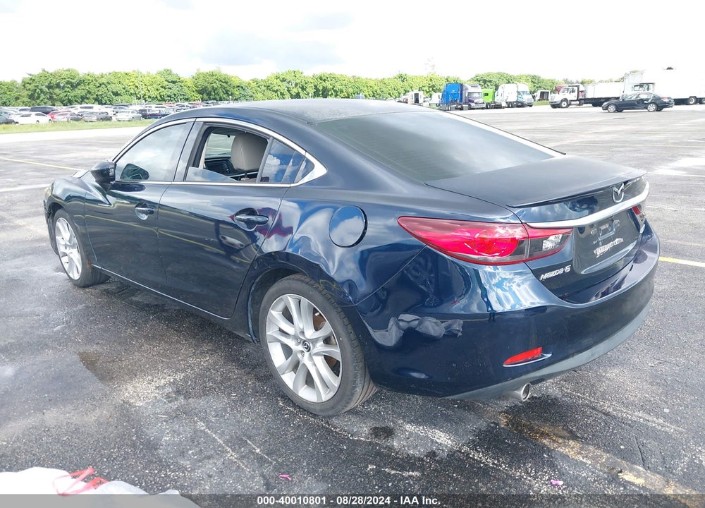 2015 MAZDA 6 I TOURING VIN: JM1GJ1V58F1221323