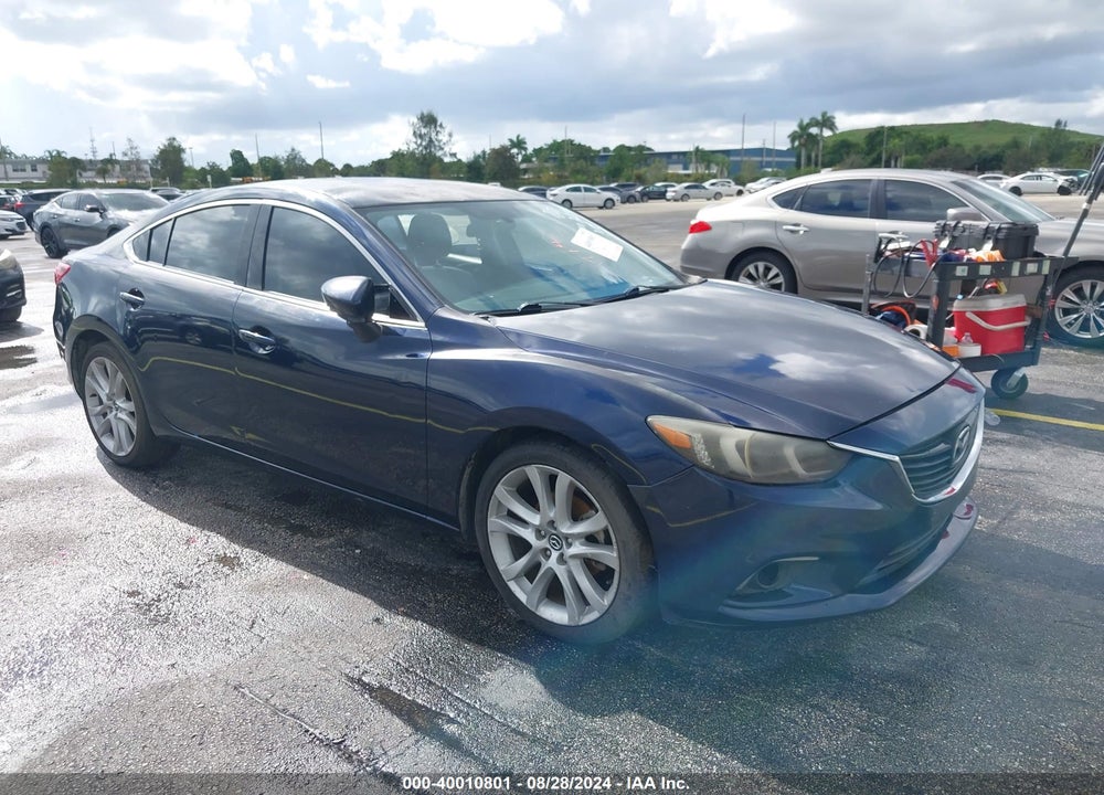 2015 MAZDA 6 I TOURING VIN: JM1GJ1V58F1221323