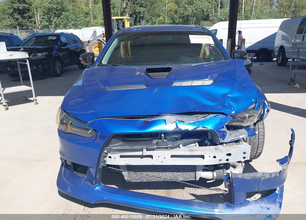2015 MITSUBISHI LANCER EVOLUTION GSR VIN: JA32W8FV0FU013971