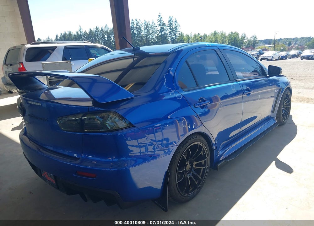 2015 MITSUBISHI LANCER EVOLUTION GSR VIN: JA32W8FV0FU013971