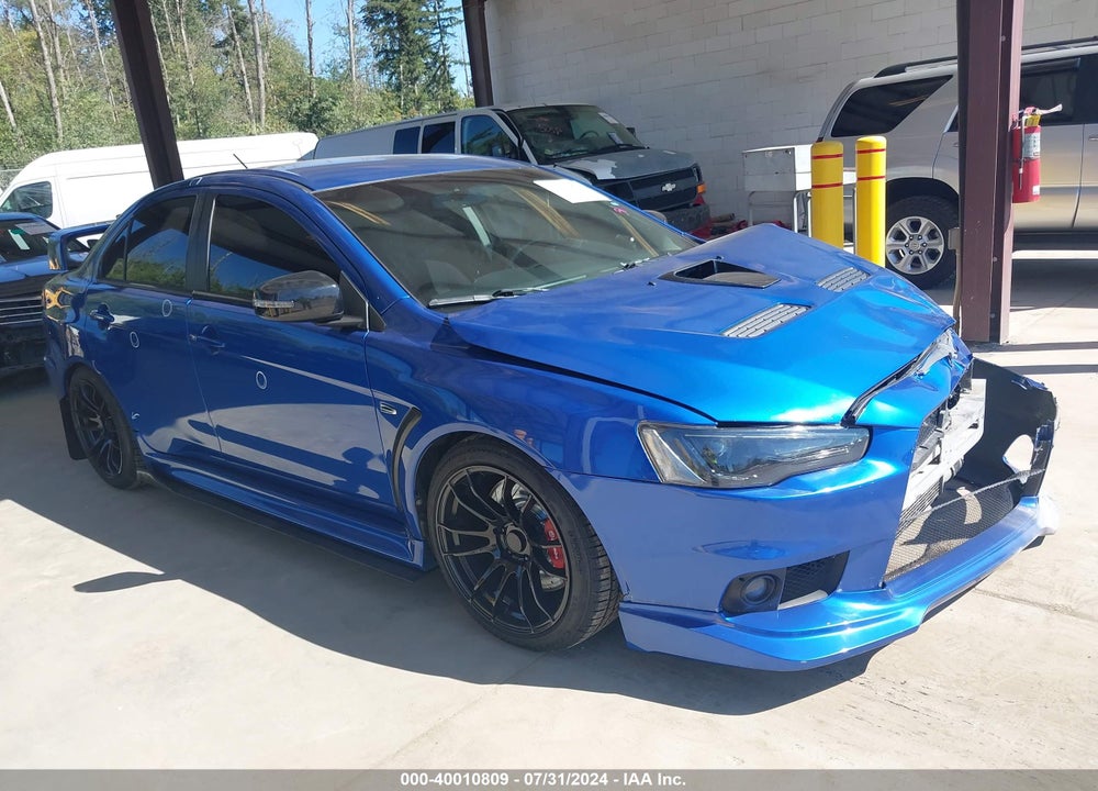 2015 MITSUBISHI LANCER EVOLUTION GSR VIN: JA32W8FV0FU013971