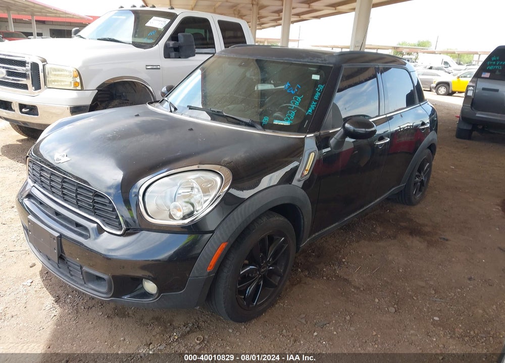 2013 MINI COUNTRYMAN COOPER S VIN: WMWZC3C58DWP22422
