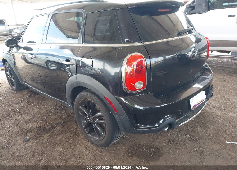 2013 MINI COUNTRYMAN COOPER S VIN: WMWZC3C58DWP22422