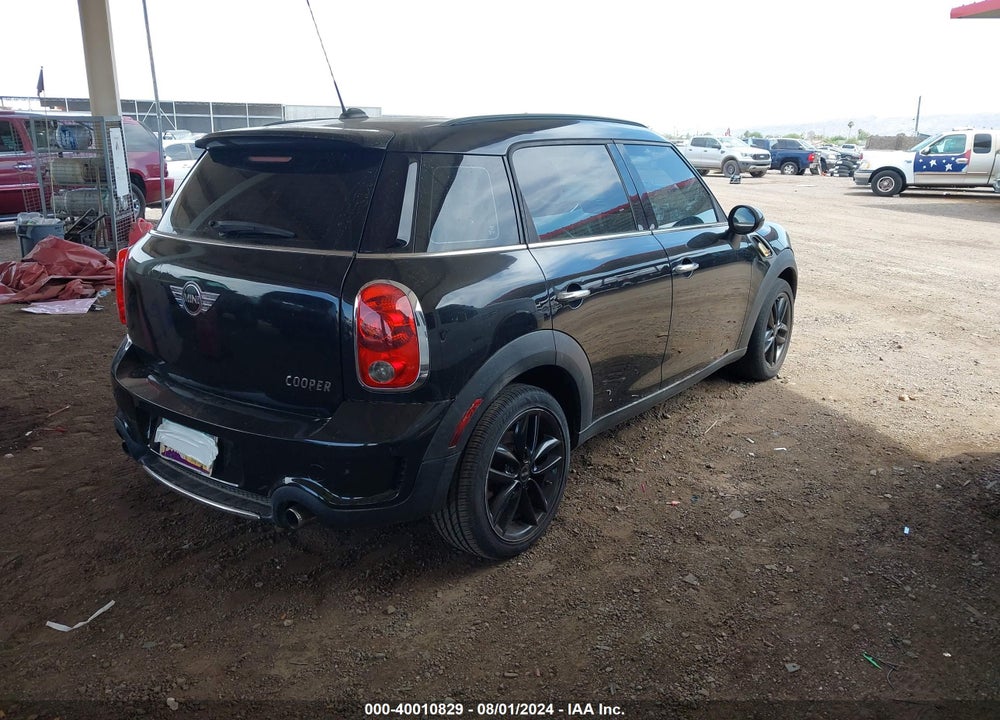 2013 MINI COUNTRYMAN COOPER S VIN: WMWZC3C58DWP22422