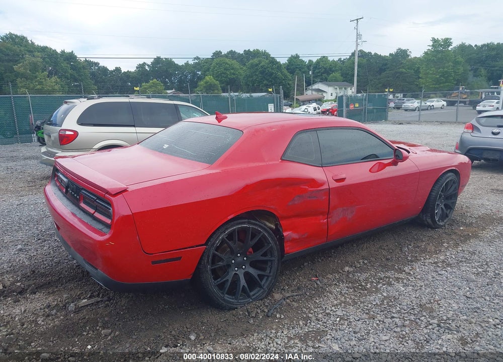 2016 DODGE CHALLENGER SXT VIN: 2C3CDZAG4GH158756
