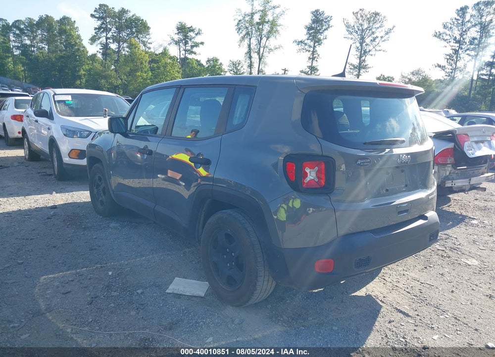 2021 JEEP RENEGADE SPORT FWD VIN: ZACNJCAB9MPM18977