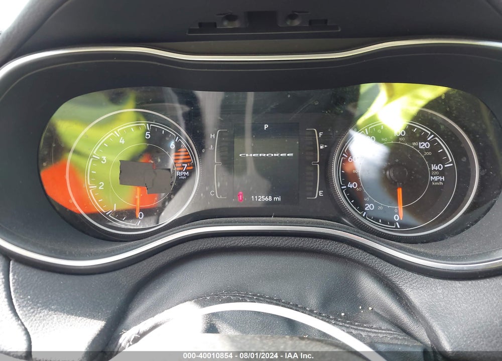 2019 CHEROKEE JEEP  LATITUDE FWD VIN: 1C4PJLCB7KD285110