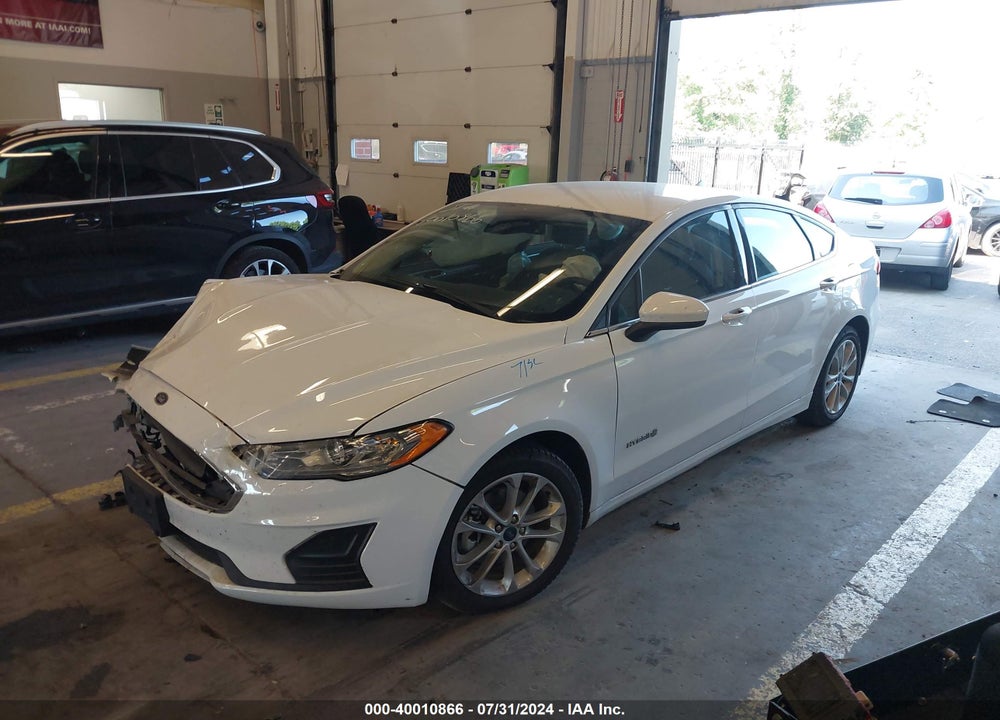 2019 FORD FUSION HYBRID SE VIN: 3FA6P0LU6KR178315