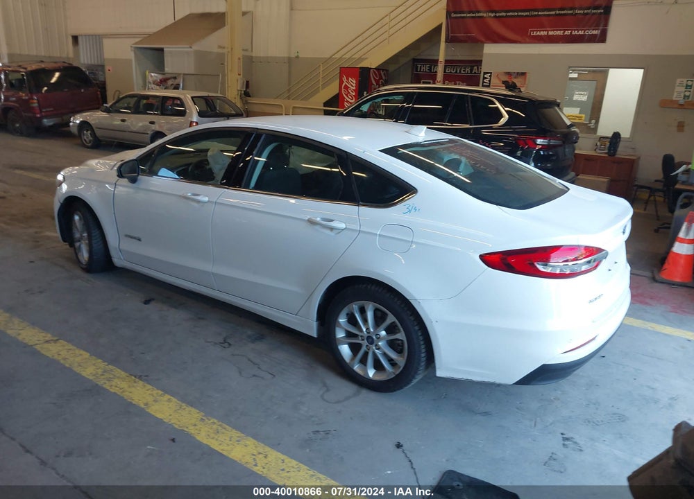 2019 FORD FUSION HYBRID SE VIN: 3FA6P0LU6KR178315