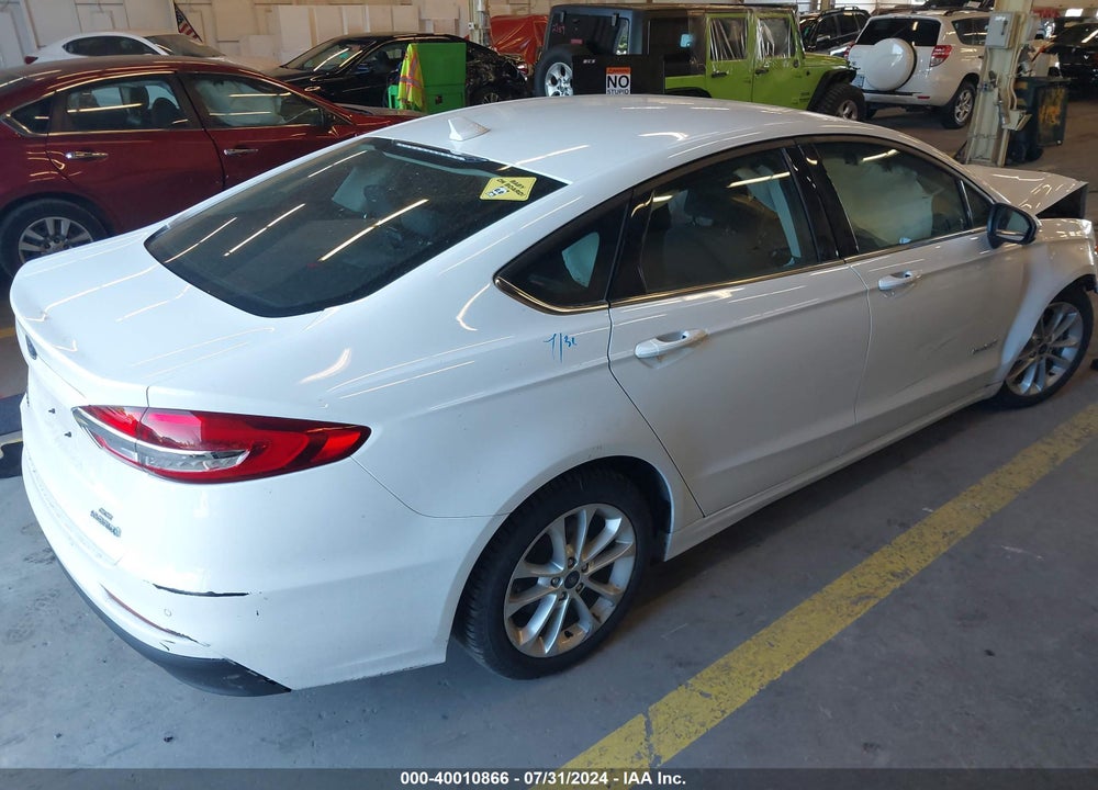 2019 FORD FUSION HYBRID SE VIN: 3FA6P0LU6KR178315