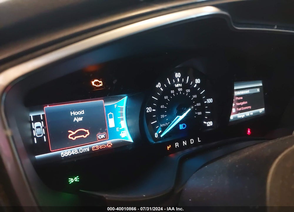 2019 FORD FUSION HYBRID SE VIN: 3FA6P0LU6KR178315