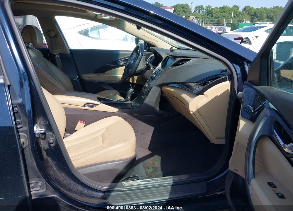 2013 HYUNDAI AZERA VIN: KMHFH4JG1DA205201