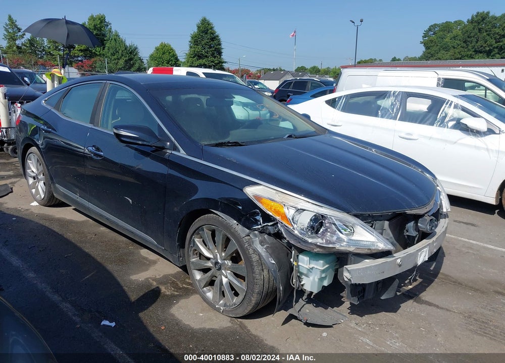 2013 HYUNDAI AZERA VIN: KMHFH4JG1DA205201