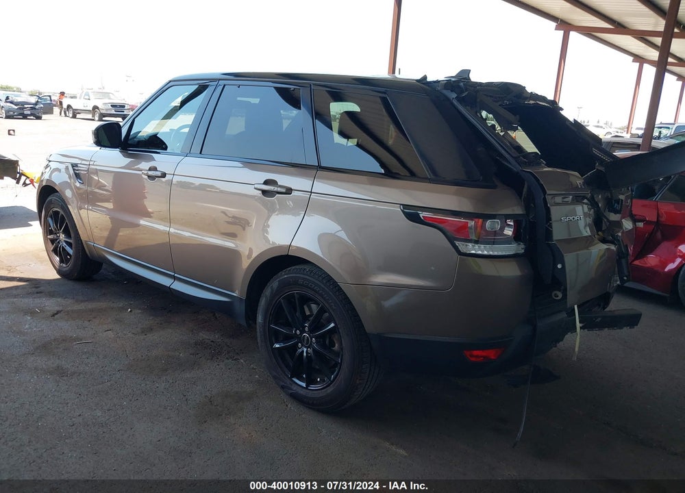 2016 LAND ROVER RANGE ROVER SPORT 3.0L V6 TURBOCHARGED DIESEL SE TD6 VIN: SALWG2KF3GA653499