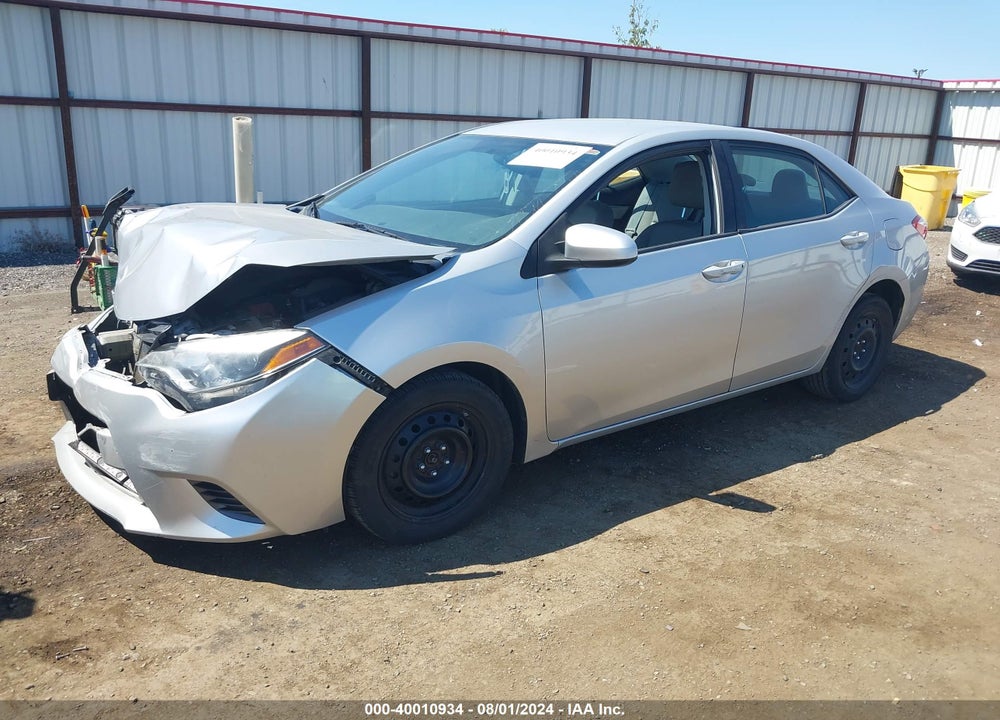 2016 TOYOTA COROLLA LE VIN: 5YFBURHE9GP507111