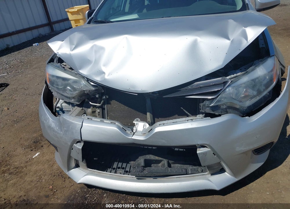 2016 TOYOTA COROLLA LE VIN: 5YFBURHE9GP507111