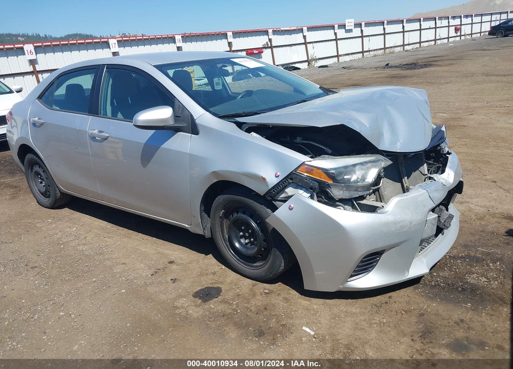 2016 TOYOTA COROLLA LE VIN: 5YFBURHE9GP507111