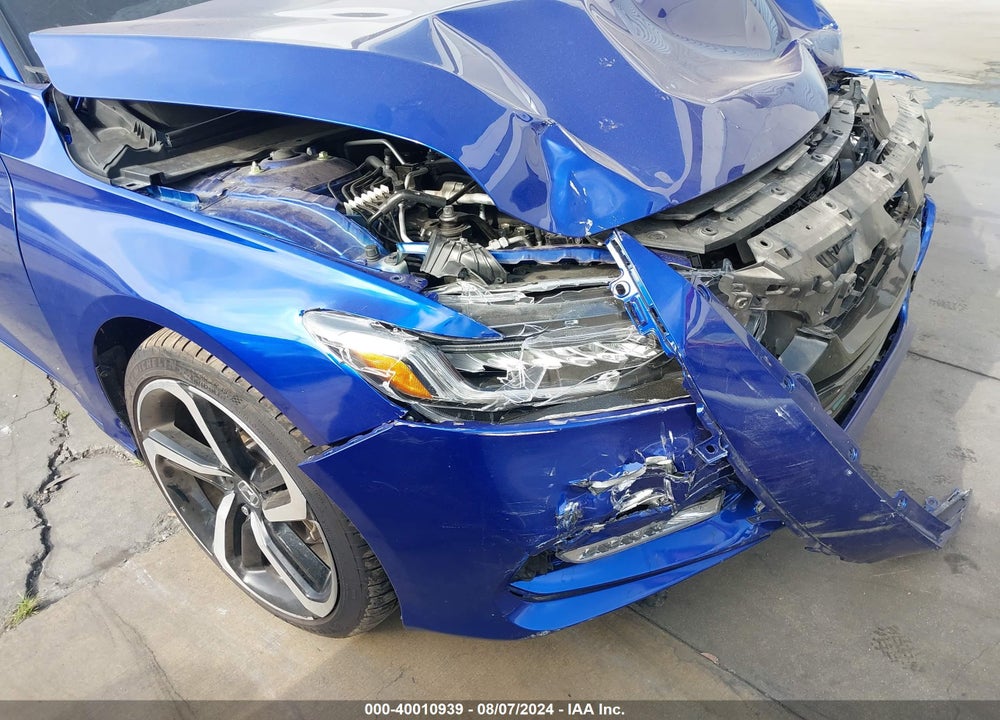 2018 HONDA ACCORD SPORT 2.0T VIN: 1HGCV2F39JA035189