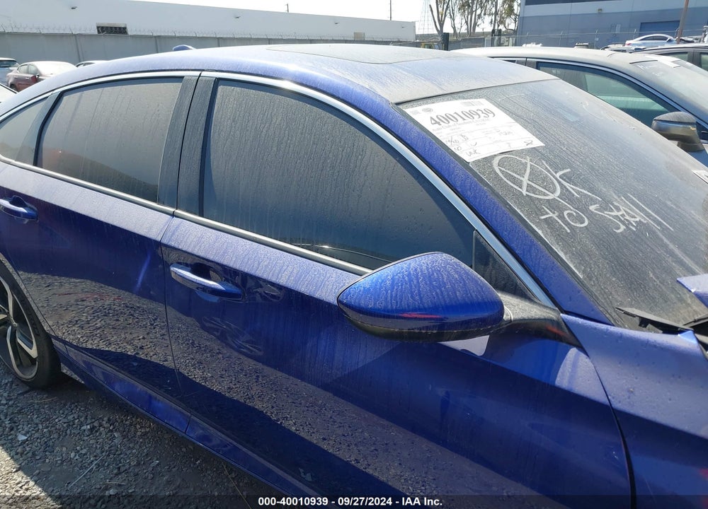 2018 HONDA ACCORD SPORT 2.0T VIN: 1HGCV2F39JA035189