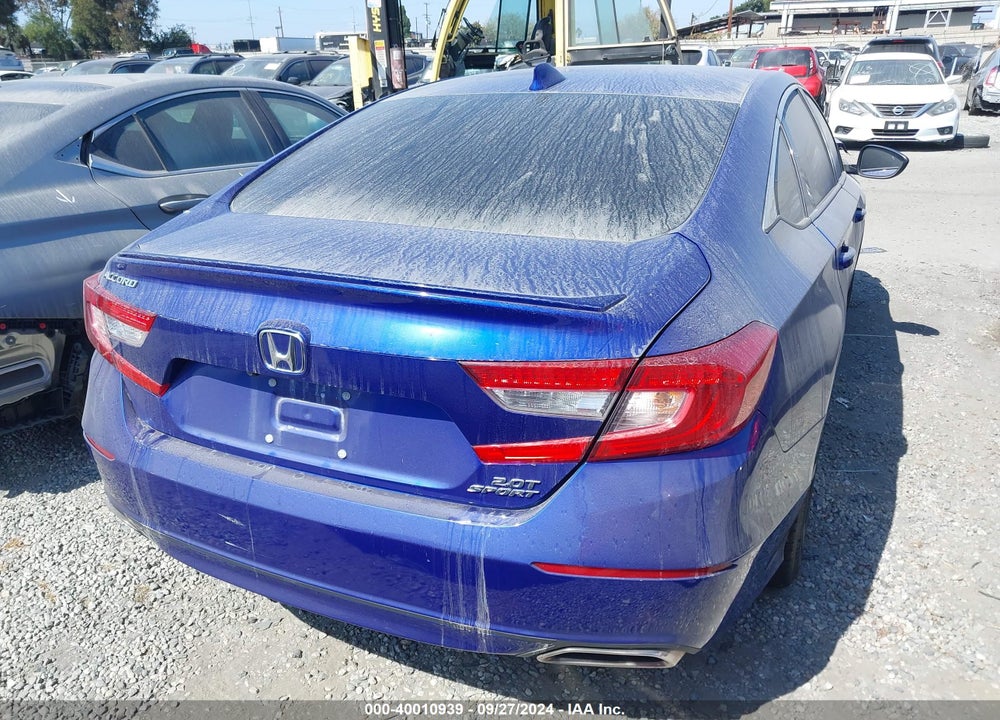 2018 HONDA ACCORD SPORT 2.0T VIN: 1HGCV2F39JA035189
