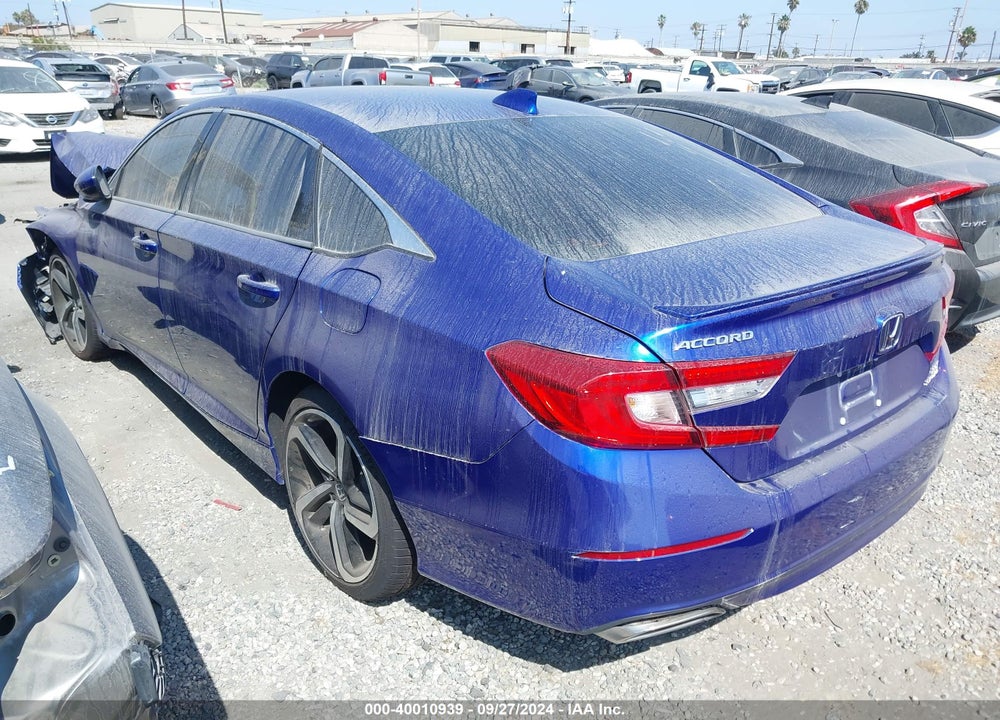 2018 HONDA ACCORD SPORT 2.0T VIN: 1HGCV2F39JA035189