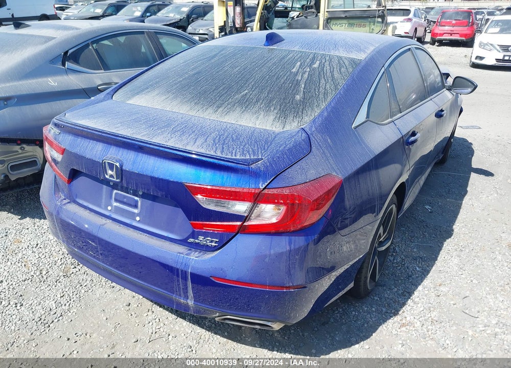 2018 HONDA ACCORD SPORT 2.0T VIN: 1HGCV2F39JA035189