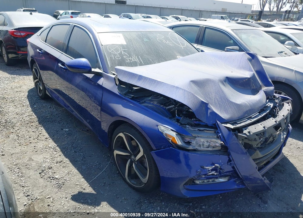 2018 HONDA ACCORD SPORT 2.0T VIN: 1HGCV2F39JA035189