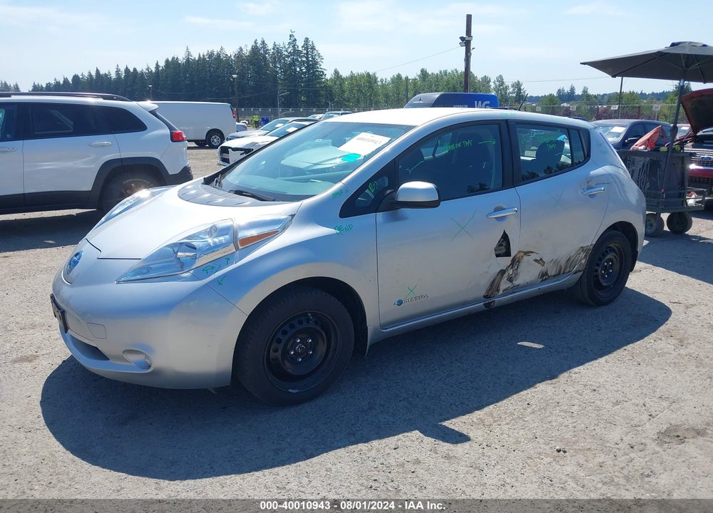 2015 NISSAN LEAF S VIN: 1N4AZ0CP9FC304492