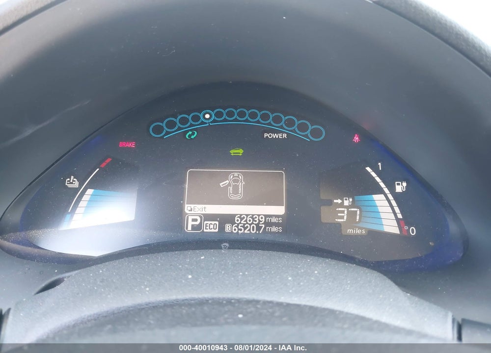 2015 NISSAN LEAF S VIN: 1N4AZ0CP9FC304492