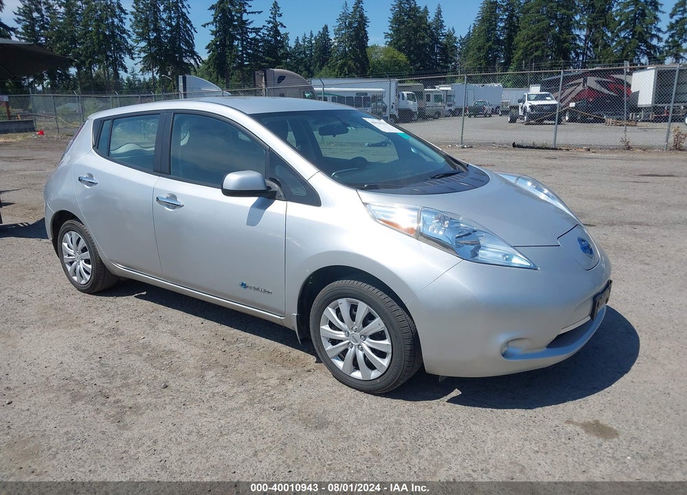 2015 NISSAN LEAF S VIN: 1N4AZ0CP9FC304492