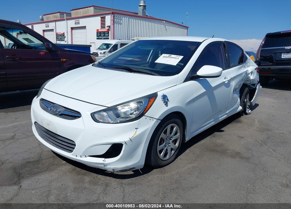 2014 HYUNDAI ACCENT GLS VIN: KMHCT4AEXEU715014