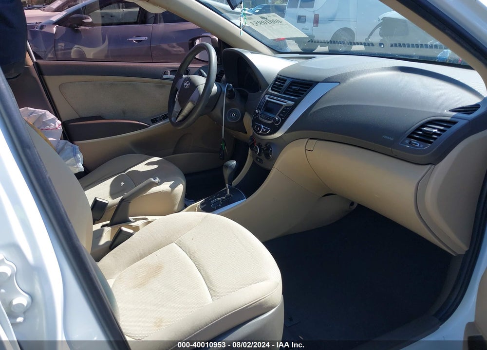 2014 HYUNDAI ACCENT GLS VIN: KMHCT4AEXEU715014
