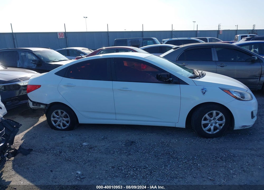 2014 HYUNDAI ACCENT GLS VIN: KMHCT4AEXEU715014