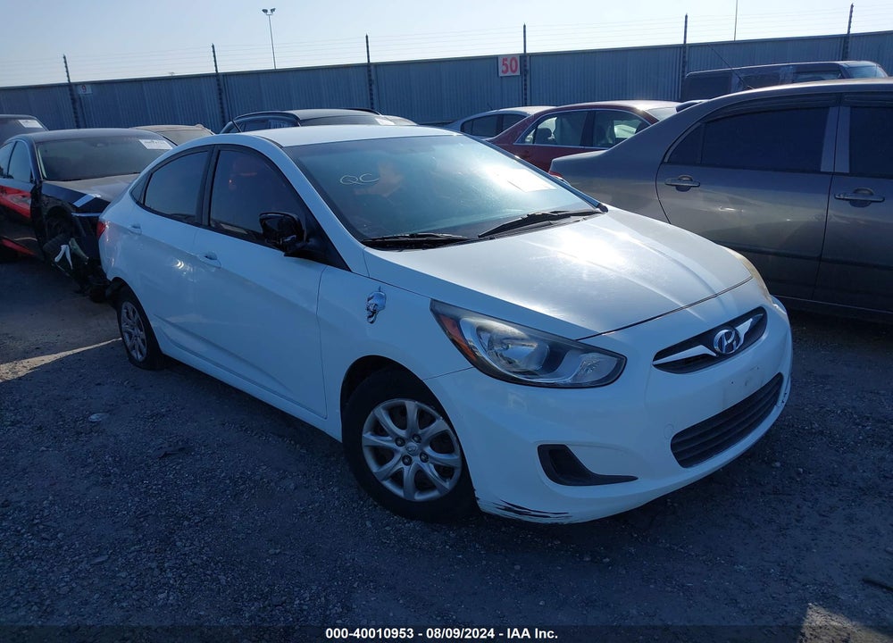 2014 HYUNDAI ACCENT GLS VIN: KMHCT4AEXEU715014