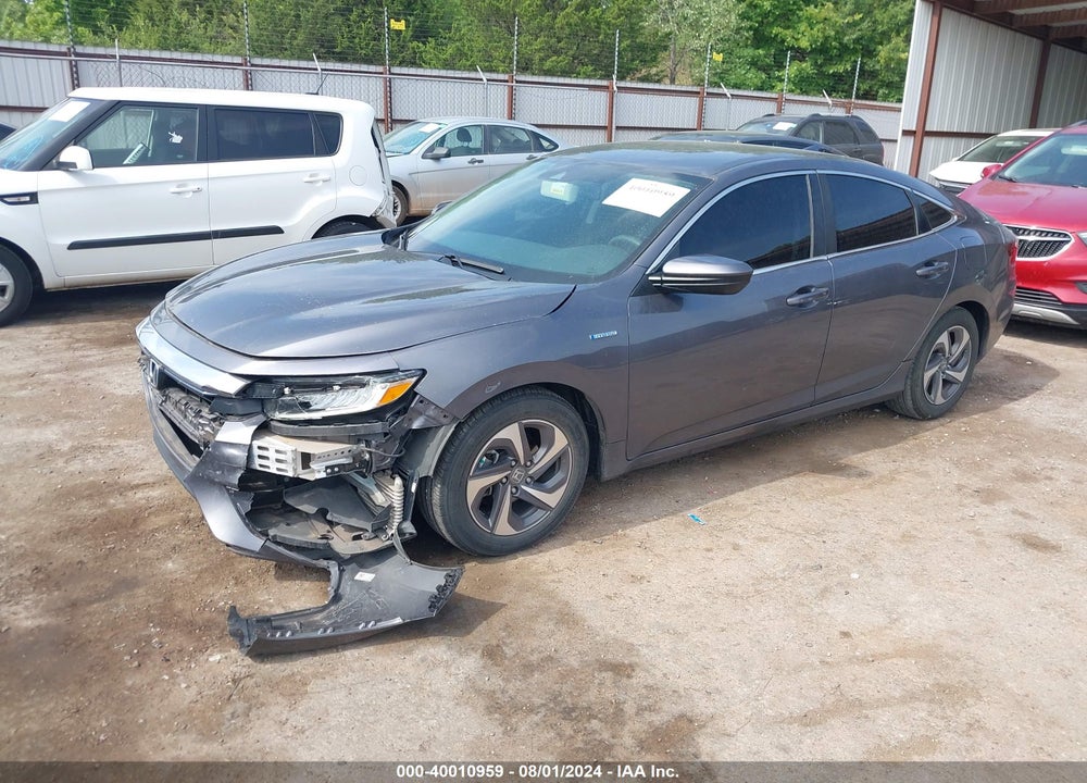 2019 HONDA INSIGHT EX VIN: 19XZE4F51KE029326