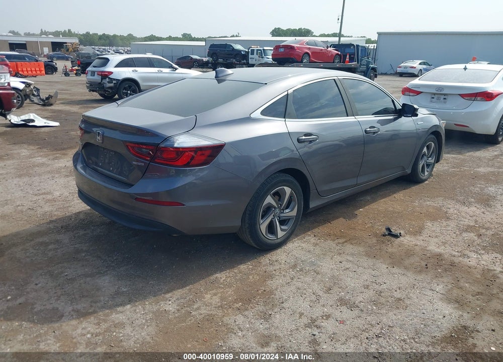 2019 HONDA INSIGHT EX VIN: 19XZE4F51KE029326