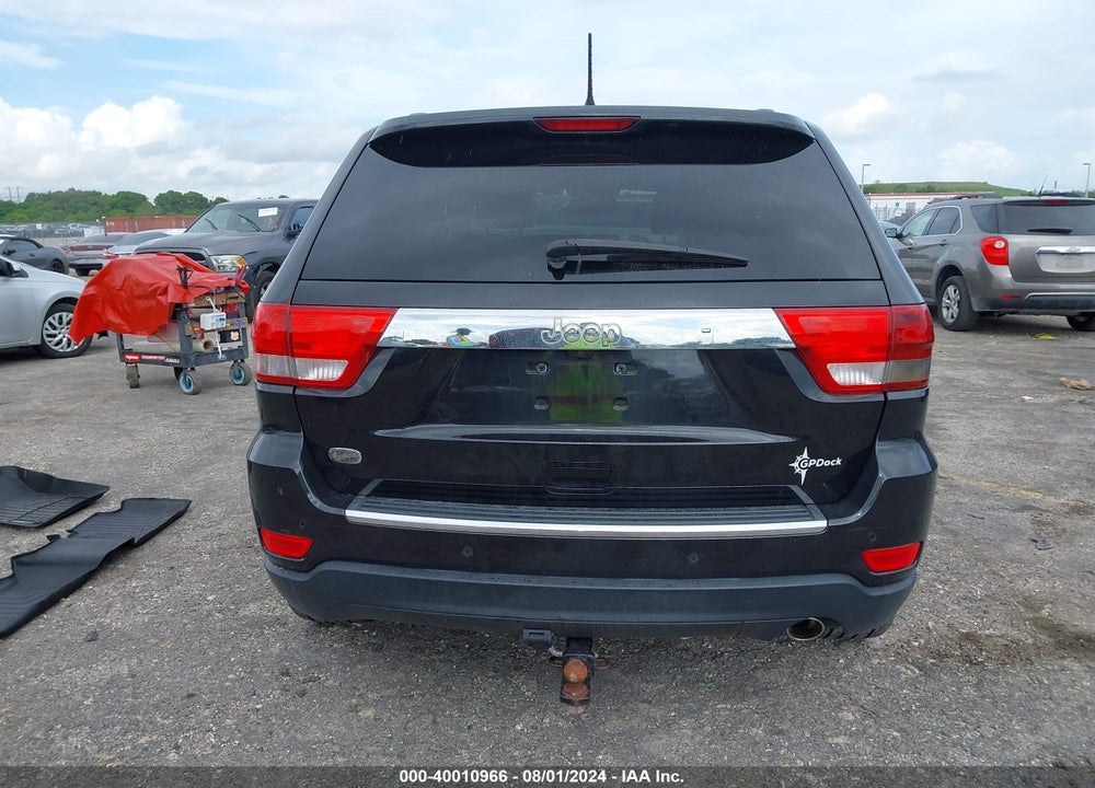 2011 JEEP GRAND CHEROKEE OVERLAND VIN: 1J4RS6GGXBC636976