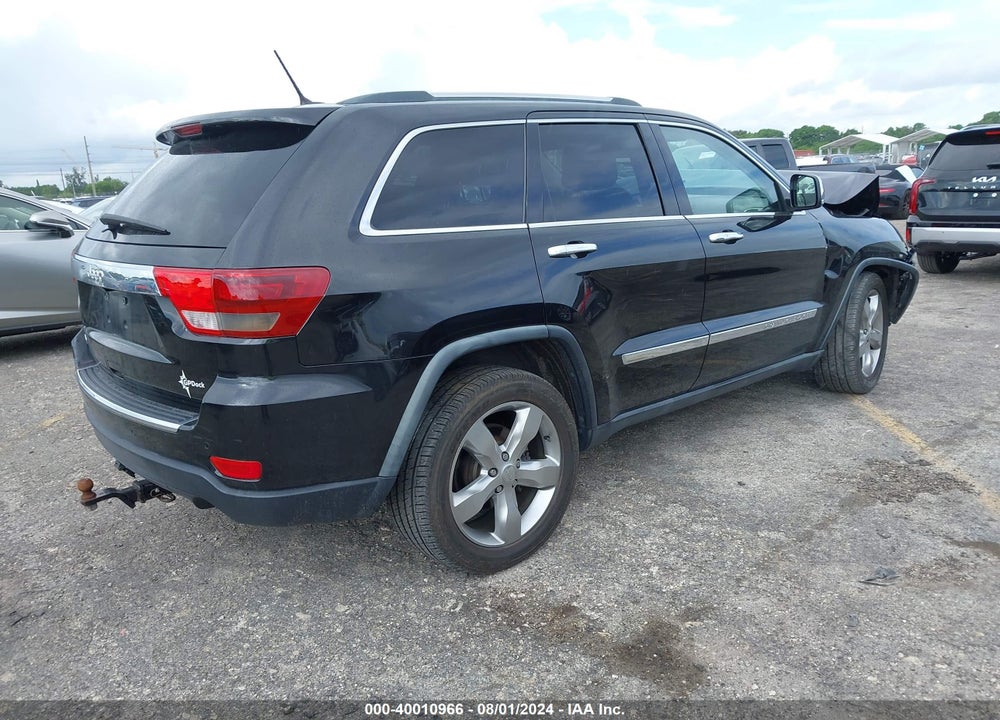 2011 JEEP GRAND CHEROKEE OVERLAND VIN: 1J4RS6GGXBC636976