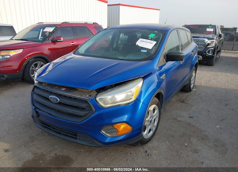 2017 FORD ESCAPE S VIN: 1FMCU0F7XHUC43000