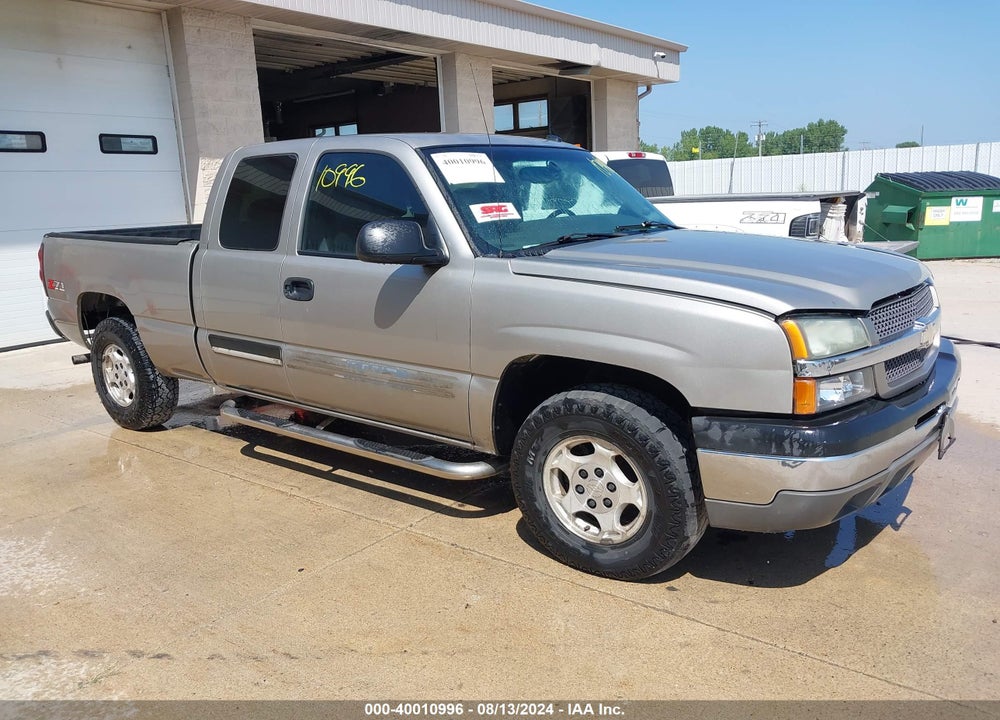 2003 CHEVROLET SILVERADO 1500 LT VIN: 2GCEK19TX31114485