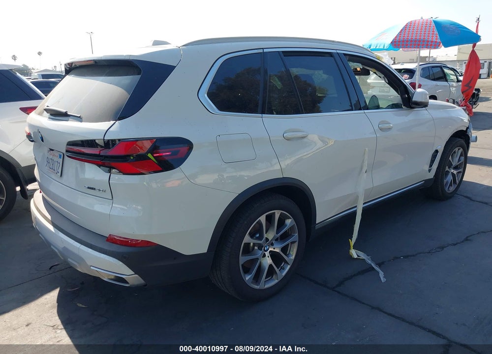 2024 BMW X5 SDRIVE40I VIN: 5UX13EU06R9T76647